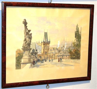 Aquarellist, um 1920 - Summer-auction