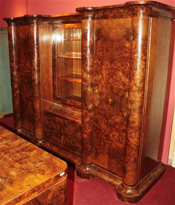 Art Deco Bürcherschrank, - Summer-auction