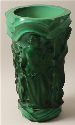 Frantisek Halama - Vase mit Darstellung der 4 Jahreszeiten, - Summer-auction
