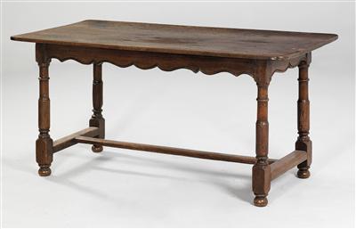 Provinzieller rechteckiger Tisch, - Letní aukce