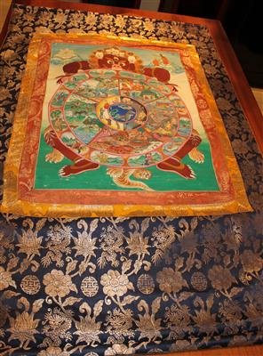 Thangka ca. 134 x 95 cm, - Asta estiva