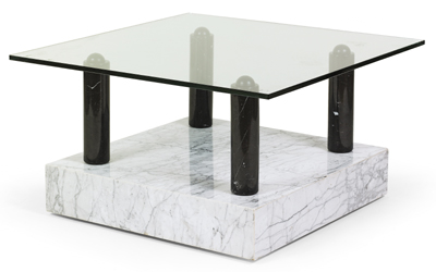 Central Park Square Table, - Antiques and Paintings