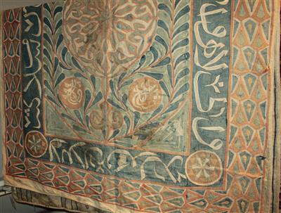 Osmanischer Zeltbehang ca. 292x 192 cm, - Antiquariato e Dipinti
