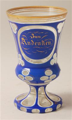 "Zum Andenken" Pokal, - Antiques and Paintings