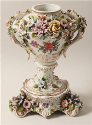 Sockelvase, - Antiques and Paintings