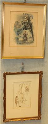 Erhard Amadeus Dier * - Antiquitäten & Bilder<br> (Schwerpunkt: Aquarelle des 19. Jahrhunderts)