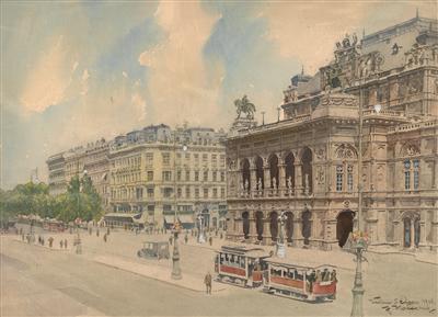 Franz Hoffelner - Antiques and Paintings<br>(Watercolours of the 19th century)