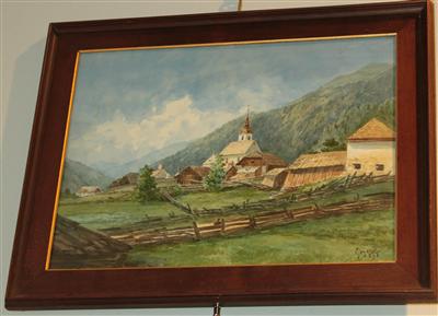 Georg Geyer - Antiques and Paintings<br>(Watercolours of the 19th century)