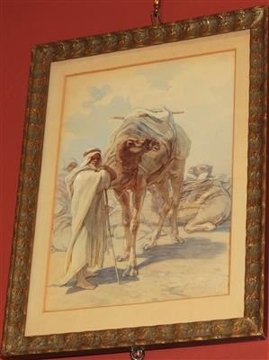 Guido Bach - Antiques and Paintings<br>(Watercolours of the 19th century)