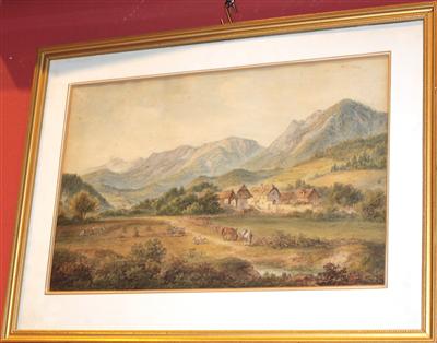 Josef Thoma - Antiques and Paintings<br>(Watercolours of the 19th century)