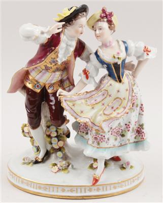 Tanzendes Paar, - Antiquariato e Dipinti