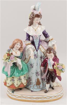Mutter mit 2 Kindern, - Antiques and Paintings