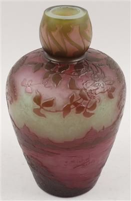 Vase mit Seelandschaft, - Antiques and Paintings