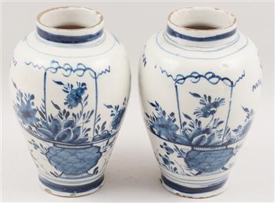 1 Paar Vasen, - Saisoneröffnungsauktion Antiquitäten & Bilder