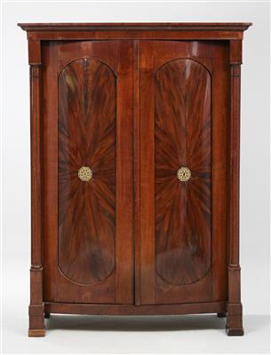 Biedermeier-Garderobeschrank, - Antiques and Paintings