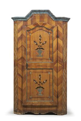 Schlichter Bauernschrank, - Antiquariato e Dipinti