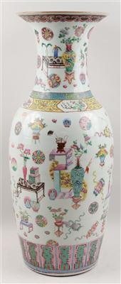 Famille Rose-Vase, - Antiquariato e Dipinti