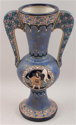 Jugendstil-Henkelvase, - Antiquariato e Dipinti