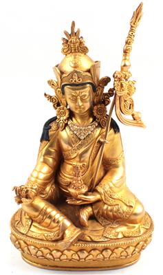 Nepal: Figur aus Bronze, - Antiques and Paintings