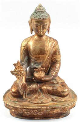 Nepal: Figur aus Bronze, - Antiquariato e Dipinti