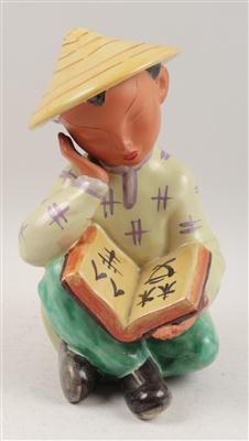 Sitzender, lesender Chinese, - Antiques and Paintings