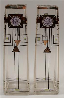 Paar Vasen, - Antiquariato e Dipinti