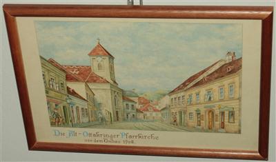 Wiener Vedutenmaler, um 1920 - Starožitnosti, Obrazy