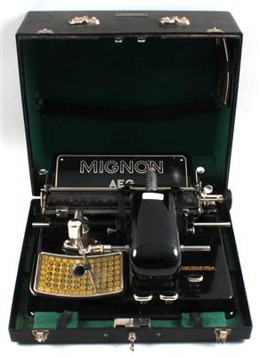 Schreibmaschine MIGNON - Antiquitäten & Bilder