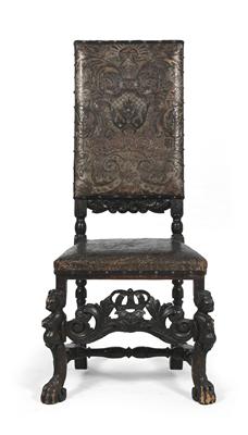 Italienischer Sessel, - Antiquitäten - Möbel, Skulpturen, Uhren