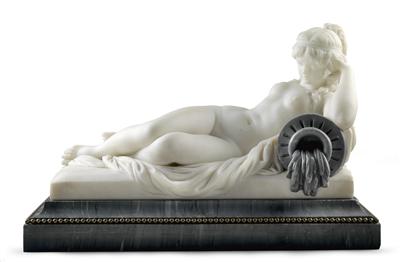 Resting girl, - Works of Art (Furniture, Sculpture)