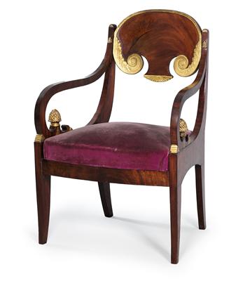 Russian armchair, - Works of Art (Furniture, Sculpture)