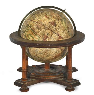 Rare heavenly globe by Matthäus Seutter (1678-1757) - Starožitnosti (Nábytek, Socha?ská díla)