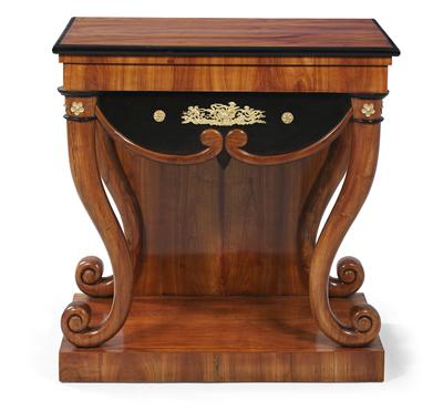 Unusual Biedermeier console table, - Works of Art (Furniture, Sculpture)