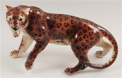 Leopard, - Antiques and Paintings