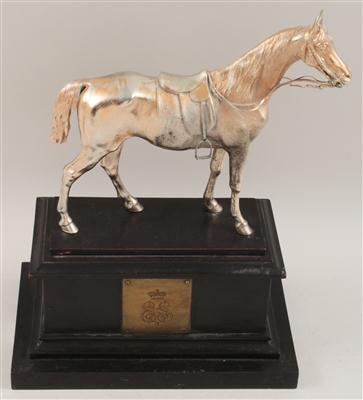 Pferdeskulptur, - Antiquitäten & Bilder