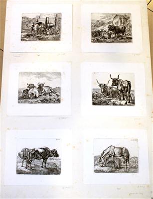 Konvolut Druckgraphik, 18. Jahrhundert - Antiquitäten & Bilder