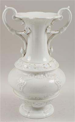 Henkelvase, - Antiques and Paintings