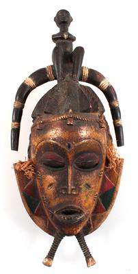 Dekorations-Maske im Stil der Baule oder Yaure - Antiquariato e Dipinti