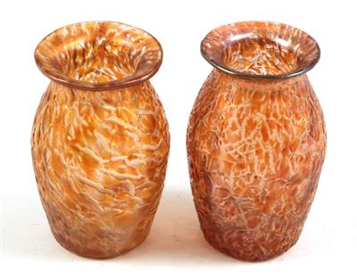 1 Paar kleine Vasen, - Antiquariato e Dipinti