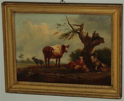 Balthasar Paul Ommeganck - Antiques and Paintings