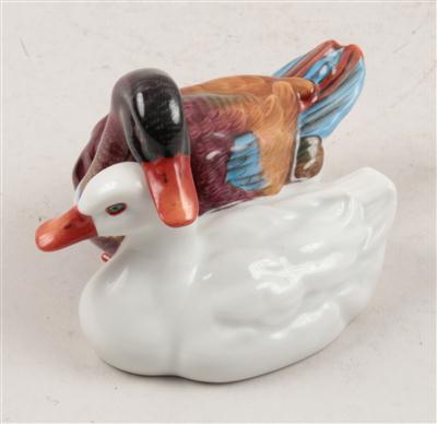 2 Enten, - Antiques and Paintings