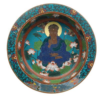 Cloisonné-Schale, - Antiquariato e Dipinti