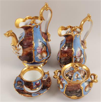 Kaffeeservice: - Saisonabschluß-Auktion<br>Bilder Varia und Antiquitäten