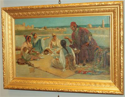 Künstler um 1900 - Saisonabschluß-Auktion<br>Bilder Varia und Antiquitäten