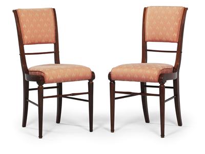 Paar Biedermeier-Sessel, - Saisonabschluß-Auktion<br>Bilder Varia und Antiquitäten