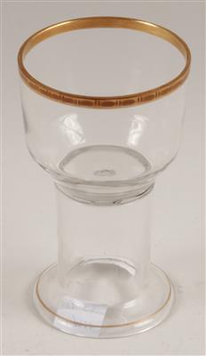 Weinglas, - Saisonabschluß-Auktion<br>Bilder Varia und Antiquitäten