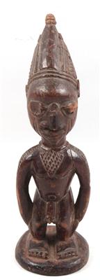 Yoruba, Nigeria: 'Ibeji'-Figur - Starožitnosti, Obrazy