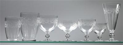 Baccarat-Trinkservice, - Summer-auction