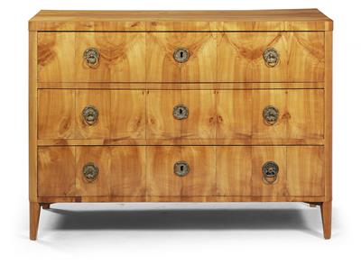 Biedermeier Kirschkommode, - Summer-auction