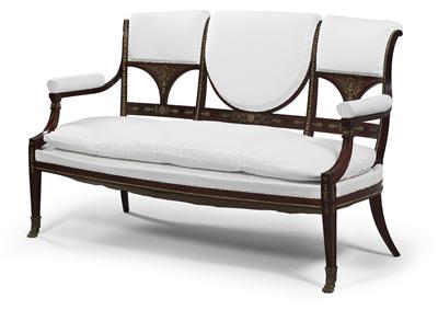 Große neoklassizistische Sitzbank, - Summer-auction